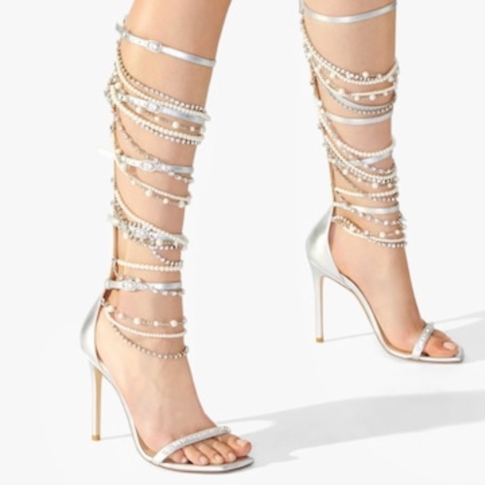 Stuart Weitzman Gladiator Sandal Heels